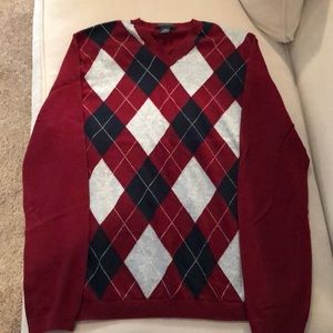 Banana Republic argyle men’s sweater large